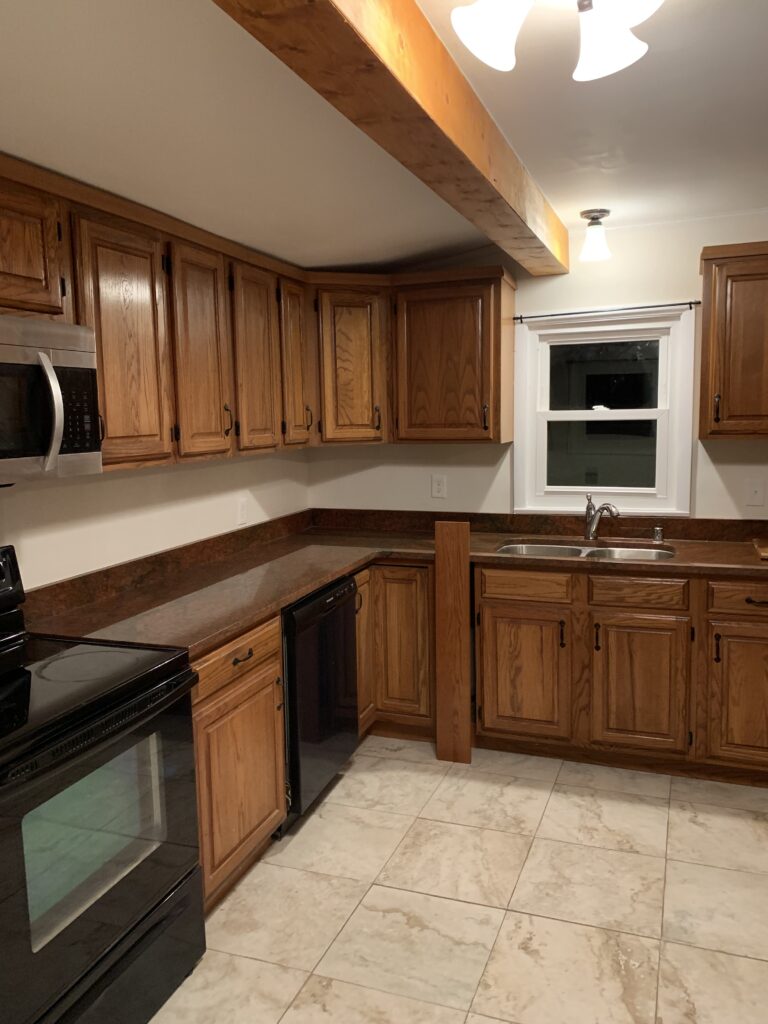 kitchen after remodeling Kitchen remodeling, kitchen renovation, cabinets, drywall repair, tile bask splash,back splash installation, plumbing, faucet 