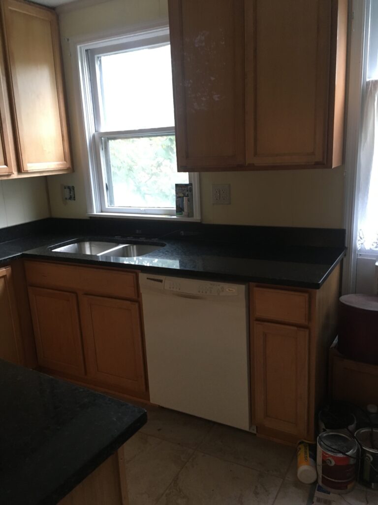 kitchen after remodeling Kitchen remodeling, kitchen renovation, cabinets, drywall repair, tile bask splash,back splash installation, plumbing, faucet 