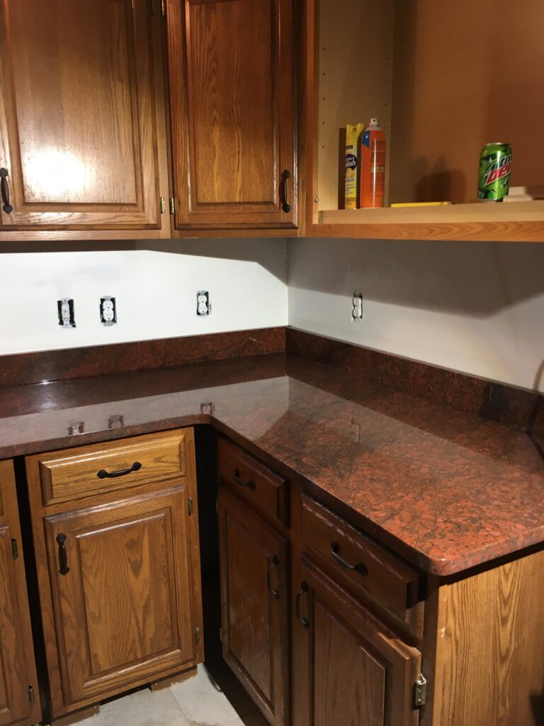 kitchen after remodeling Kitchen remodeling, kitchen renovation, cabinets, drywall repair, tile bask splash,back splash installation, plumbing, faucet 